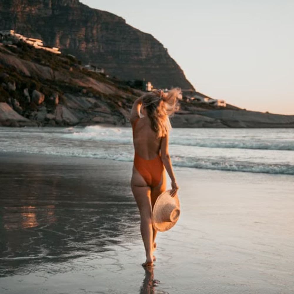 Golden hour on the coast